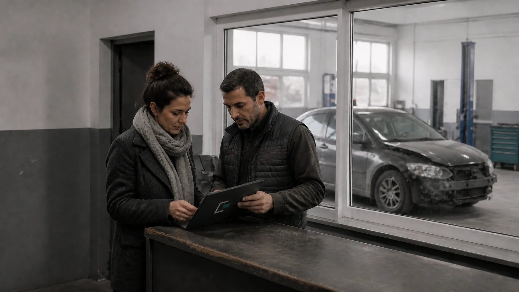 Recepție service auto — dosar RCA și întrebarea despre mașina de înlocuire